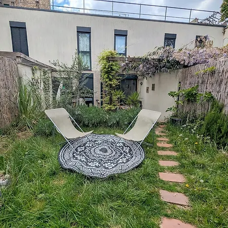 Apartament Maison Paisible Jardin & Jacuzzi A 500m De Paris Pantin